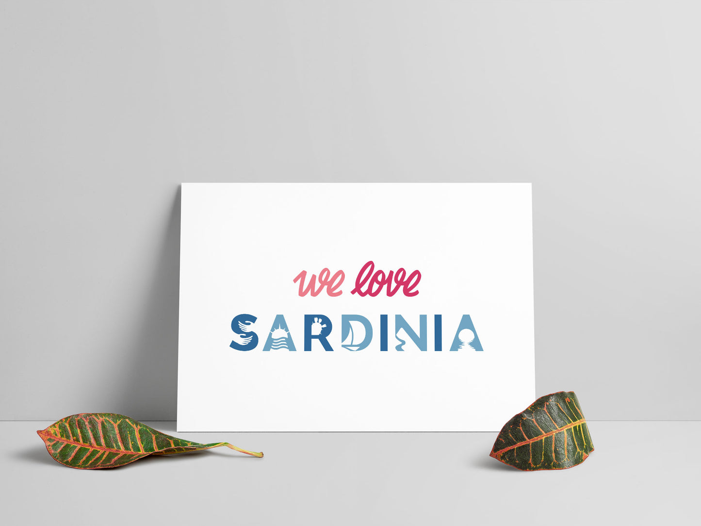 Poster We Love Sardinia